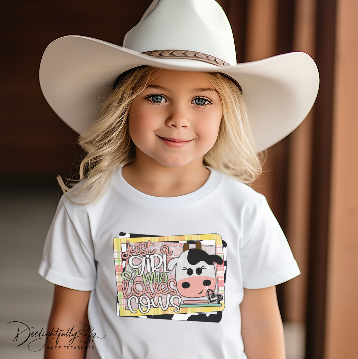 Just a Girl Who Loves Cows T-Shirt